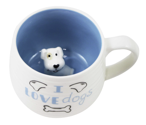 I Love Dogs 3D Mug