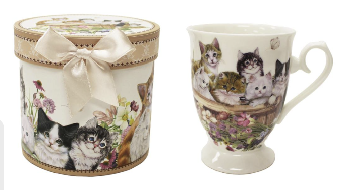 Boxed Mug Cat