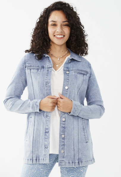 Long Denim Jacket