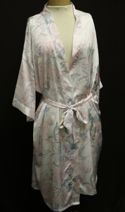 Pink Kimono Robe