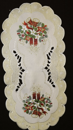 16x36 Candle and Bells