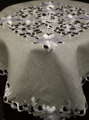 36x36 Silver Christmas