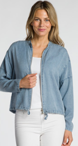 Lyocell Zip Jacket
