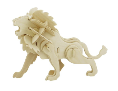 3D Classic Puzzle - Lion