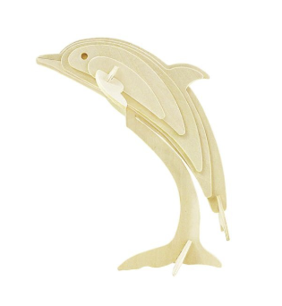 3D Classic Puzzle - Dolphin