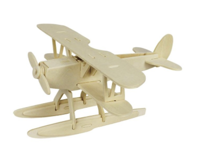 3D Classic Puzzle - Seaplane