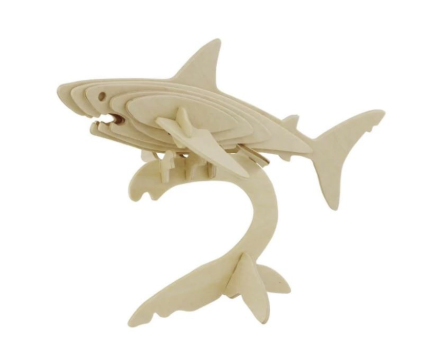3D Classic Puzzle - Shark