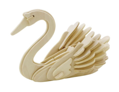 3D Classic Puzzle - Swan