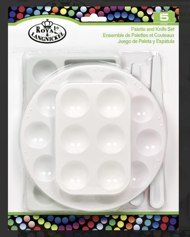 Palette &amp; Knife Set 5pc
