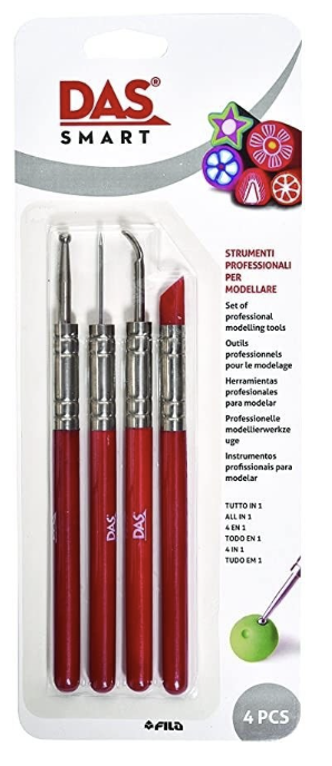 DAS Professional Clay Tools 4pc