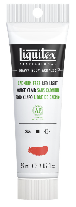 Liquitex HB Acrylic - 59 - Cadmium-Free Red Light