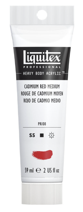 Liquitex HB Acrylic - 59 - Cadmium Red Medium