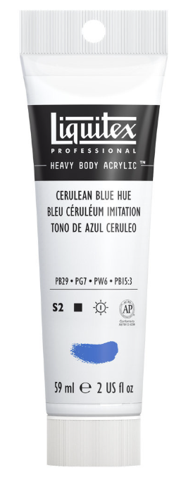 Liquitex HB Acrylic - 59 - Cerulean Blue Hue