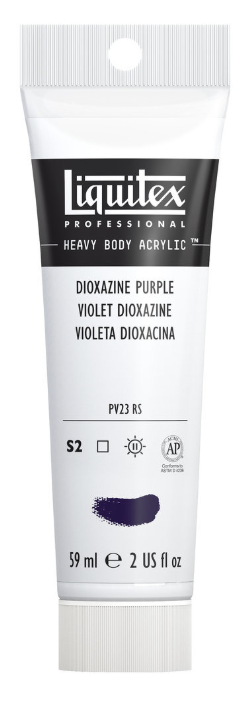 Liquitex HB Acrylic - 59 - Dioxazine Purple