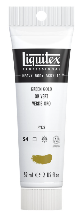 Liquitex HB Acrylic - 59ml - Green Gold