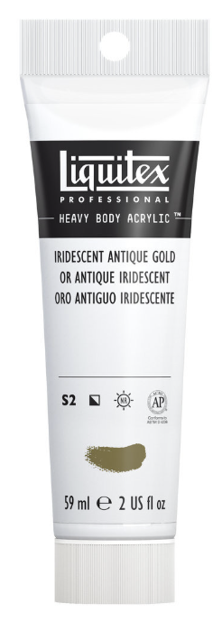 Liquitex HB Acrylic - 59ml - Iridescent Antique Gold