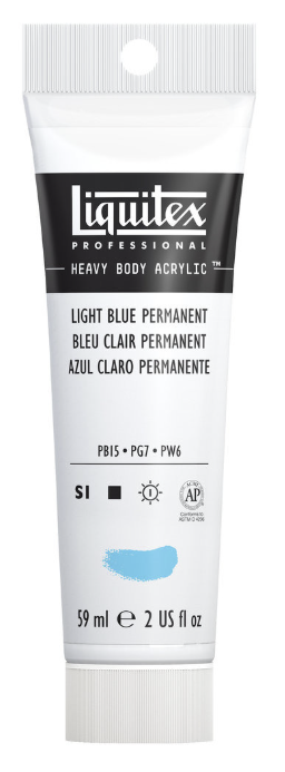 Liquitex HB Acrylic - 59 - Light Blue Permanent