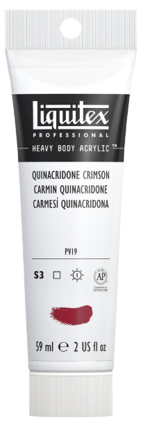 Liquitex HB Acrylic - 59 - Quinacridone Crimson