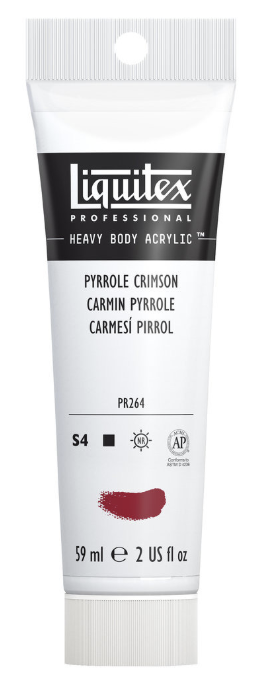 Liquitex HB Acrylic - 59ml - Pyrrole Crimson