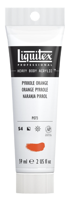 Liquitex HB Acrylic - 59 - Pyrrole Orange