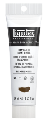 Liquitex HB Acrylic - 59 - Transparent Burnt Umber