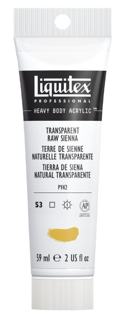 Liquitex HB Acrylic - 59ml - Transparent Raw Sienna
