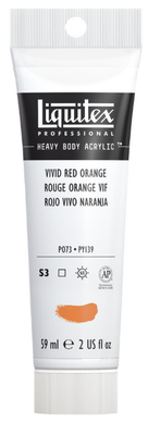 Liquitex HB Acrylic - 59 - Vivid Red Orange