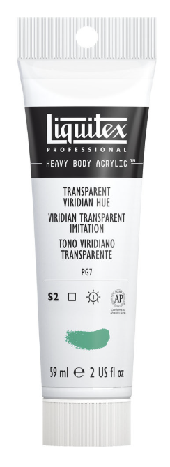Liquitex HB Acrylic - 59 - Transparent Veridian Hue