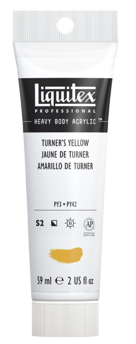 Liquitex HB Acrylic - 59ml - Turners Yellow