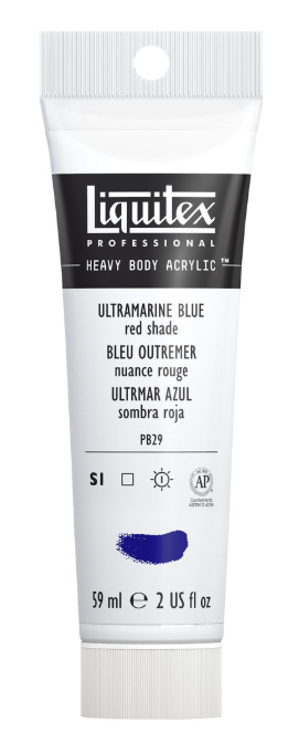 Liquitex HB Acrylic - 59 - Ultramarine Blue (Red)