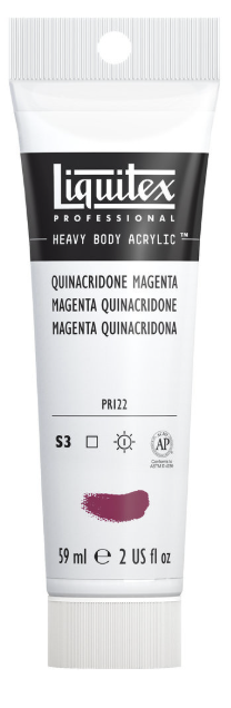 Liquitex HB Acrylic - 59ml - Quinacridone Magenta