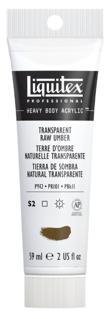 Liquitex HB Acrylic - 59ml - Transparent Raw Umber