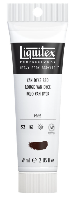 Liquitex HB Acrylic - 59 - Van Dyke Red