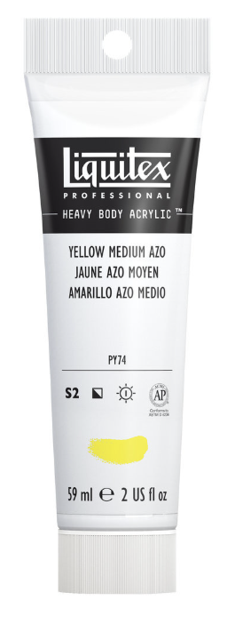 Liquitex HB Acrylic - 59 - Yellow Medium Azo