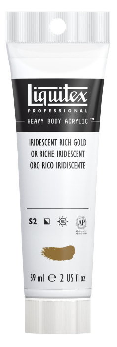 Liquitex HB Acrylic - 59ml - Iridescent Rich Gold