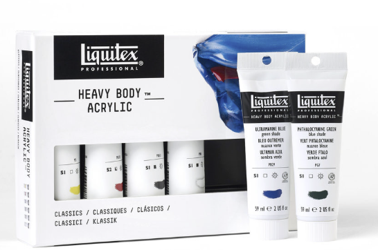 Liquitex HB Acrylic Set - 6 - Classics