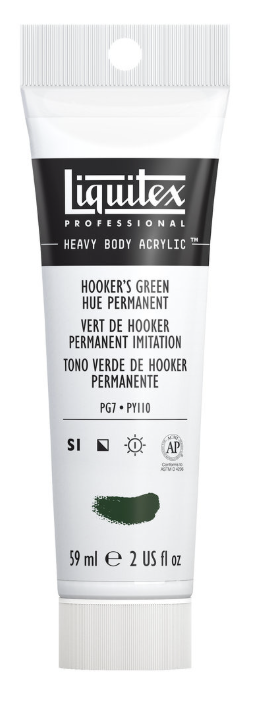 Liquitex HB Acrylic - 59 - Hookers Green Permanent