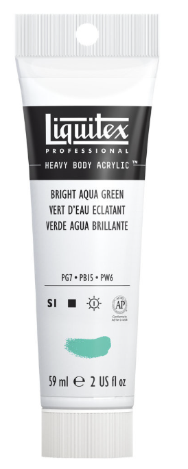 Liquitex HB Acrylic - 59ml - Bright Aqua Green