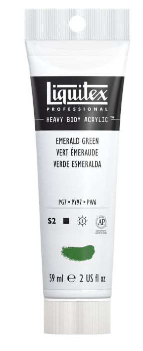 Liquitex HB Acrylic - 59ml - Emerald Green