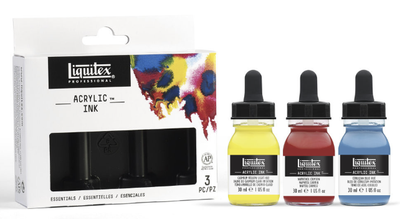 Liquitex Acrylic InkSet - 30 - Essentials 3
