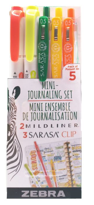 Mini Journaling Set - Brights 5pk