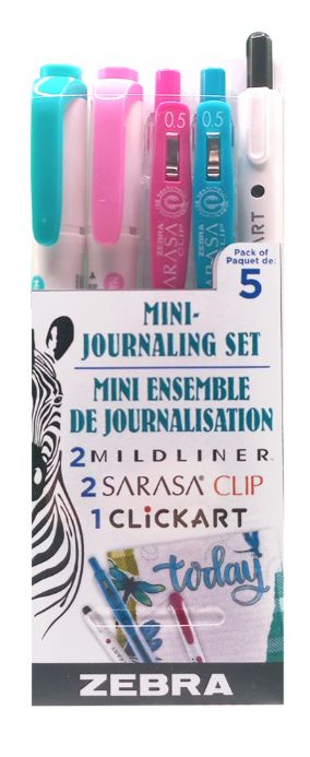Mini Journaling Set - Assorted 5pk