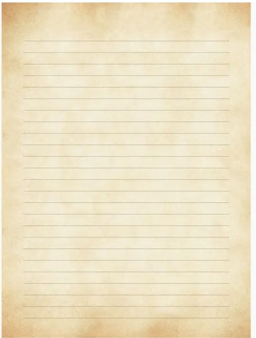 Stationery Set - Vintage Parchment