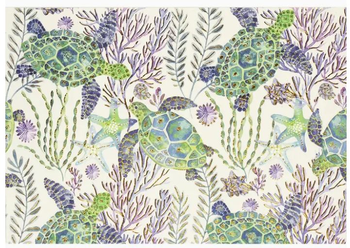 Peter Pauper Note Cards - Sea Turtle