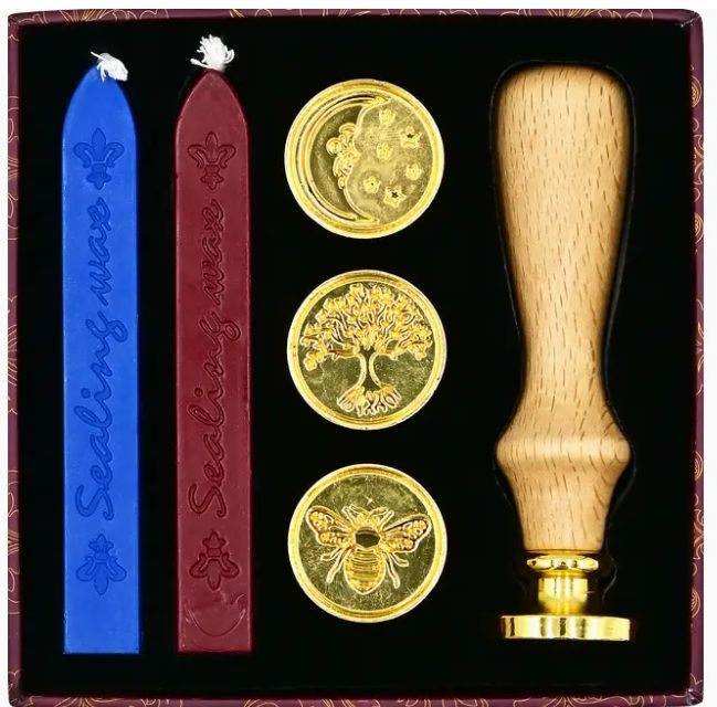 Sealing Wax Stamp Kit