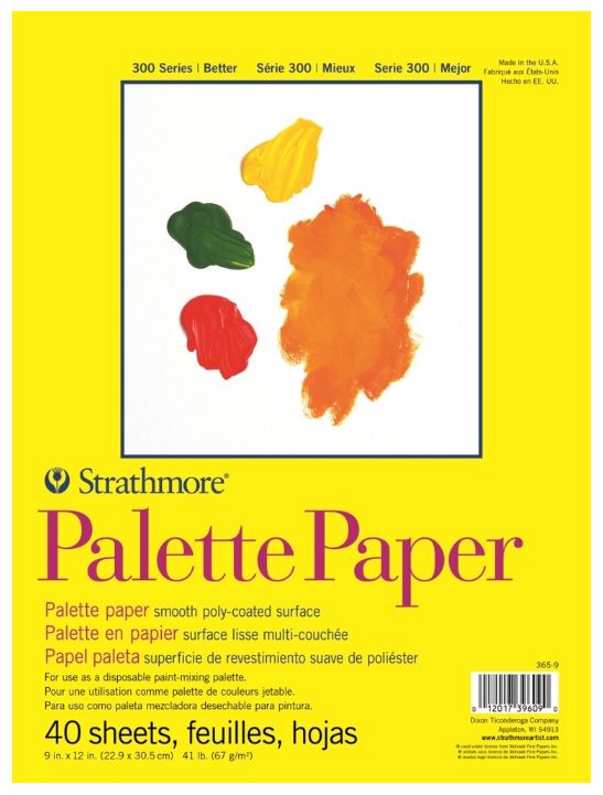Strathmore Palette Paper 9x12 40 Sheets
