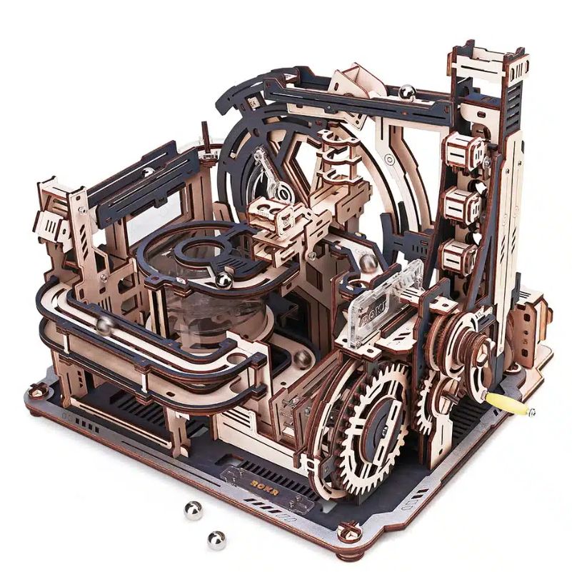 ROKR Spaceport Marble Run