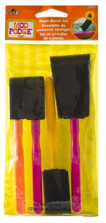 Mod Podge Foam Brush Set