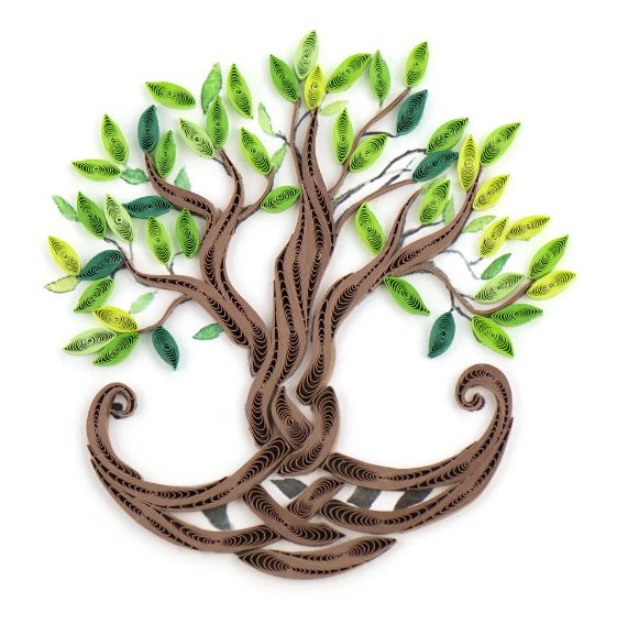 Quilling Card - Tree of Life
