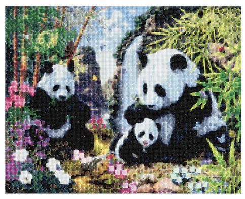 Crystal Art Panda Valley
